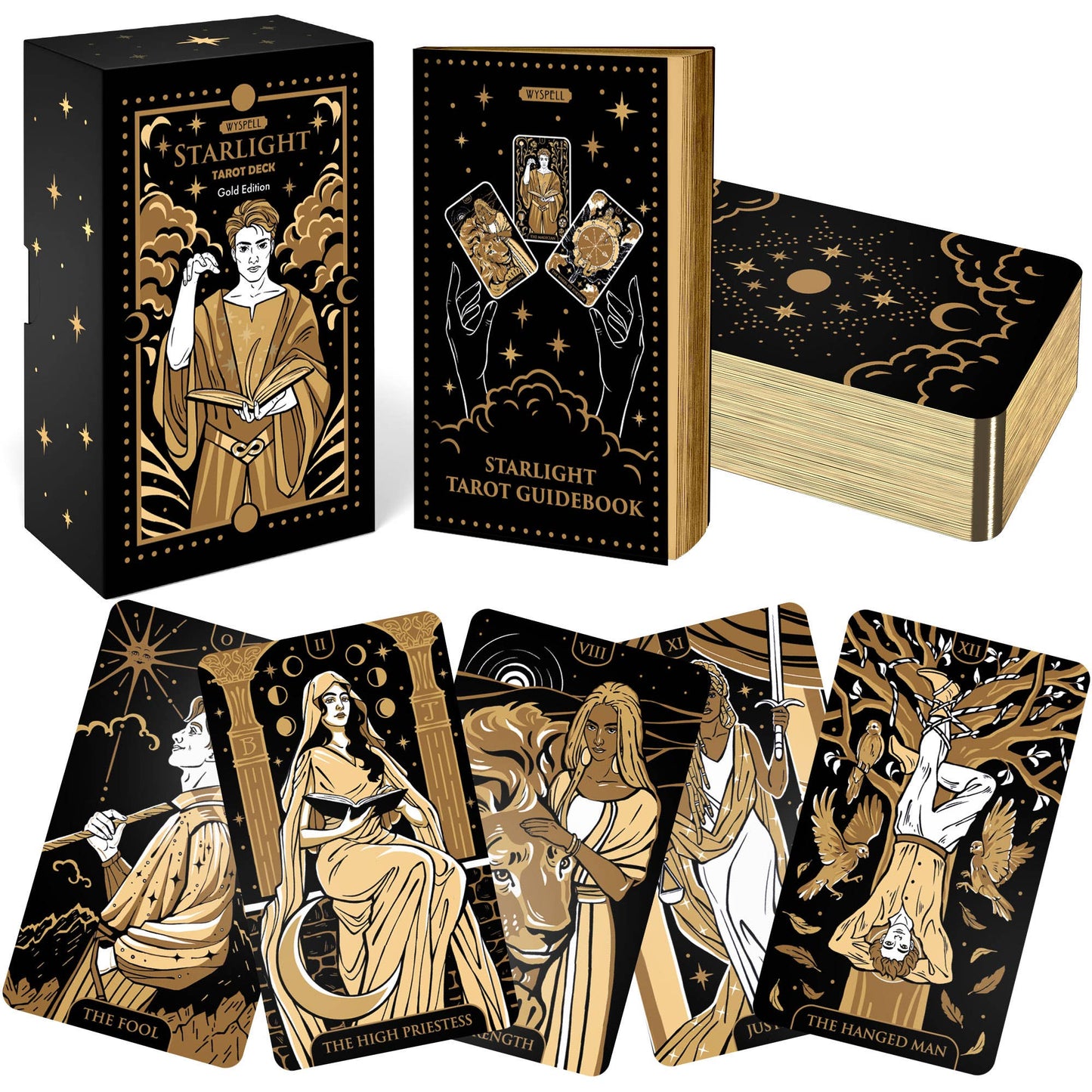 Starlight Tarot Cards ☆ Gold Edition