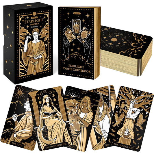 Starlight Tarot Cards ☆ Gold Edition