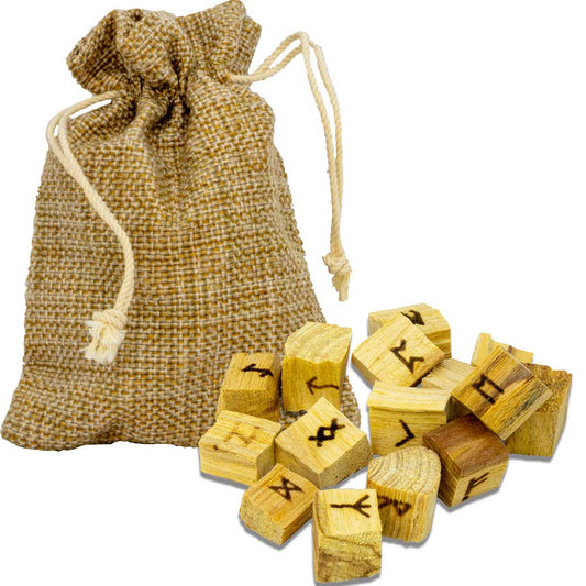 Palo Santo Runes Set