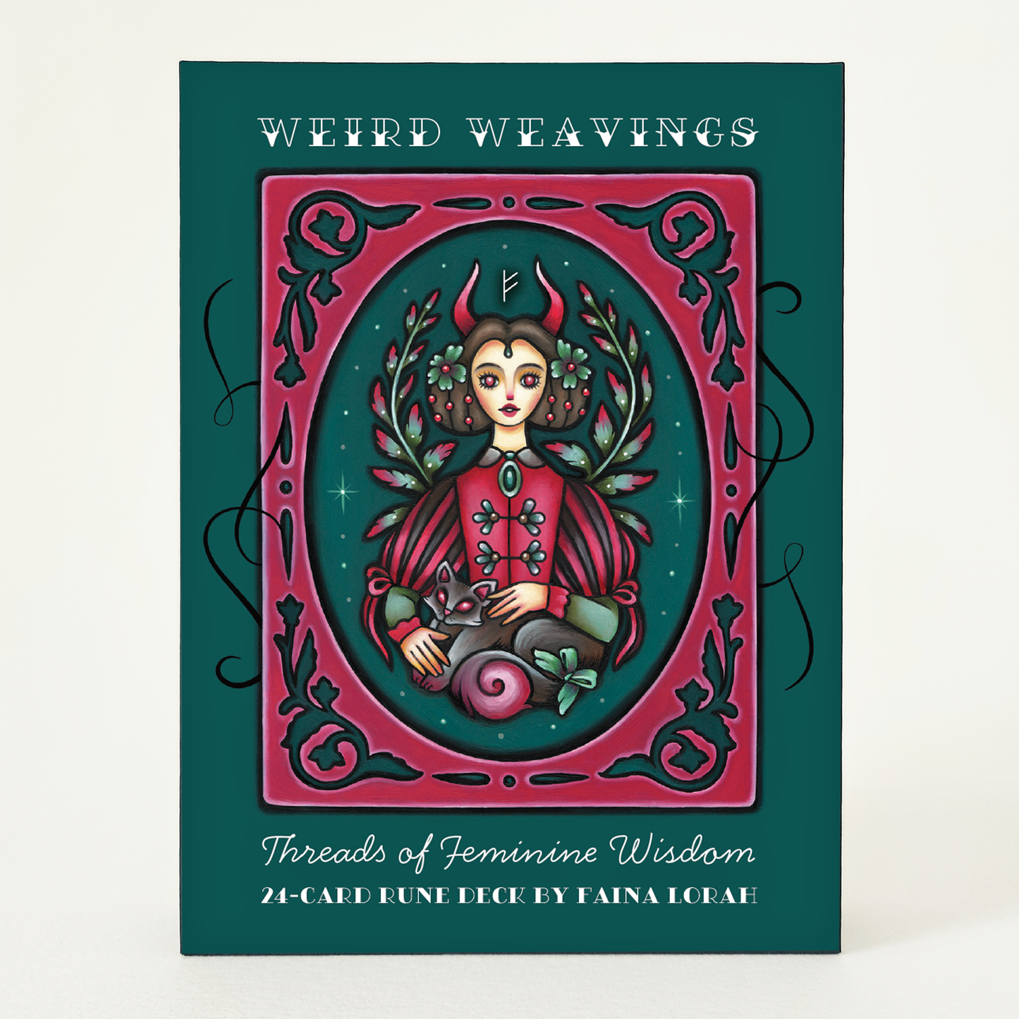 Weird Weavings - Threads of Feminine Wisdom - Rune Yule Deck