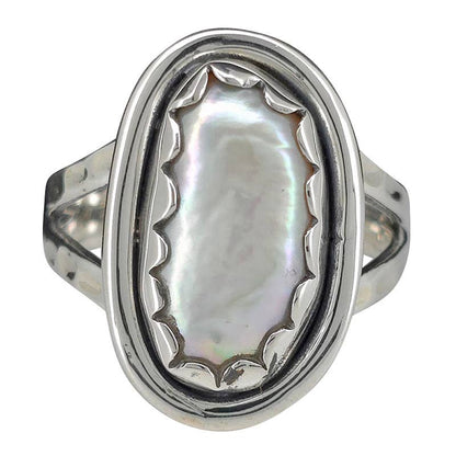 Pearl Sterling Silver Ring