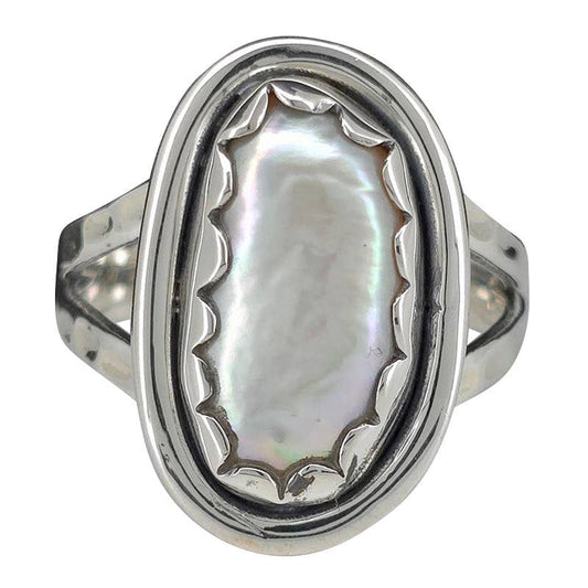 Pearl Sterling Silver Ring