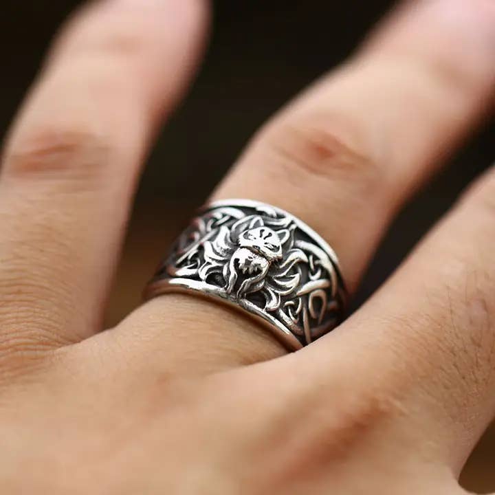 Vulpine☆ Fox Celtic Knot Ring