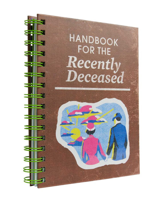 Handbook For the Recently Deceased ☆ Beetlejuice Spiral Bound Notebook