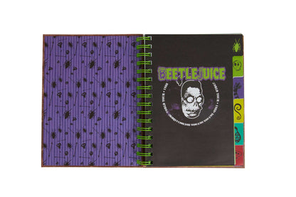 Handbook For the Recently Deceased ☆ Beetlejuice Spiral Bound Notebook