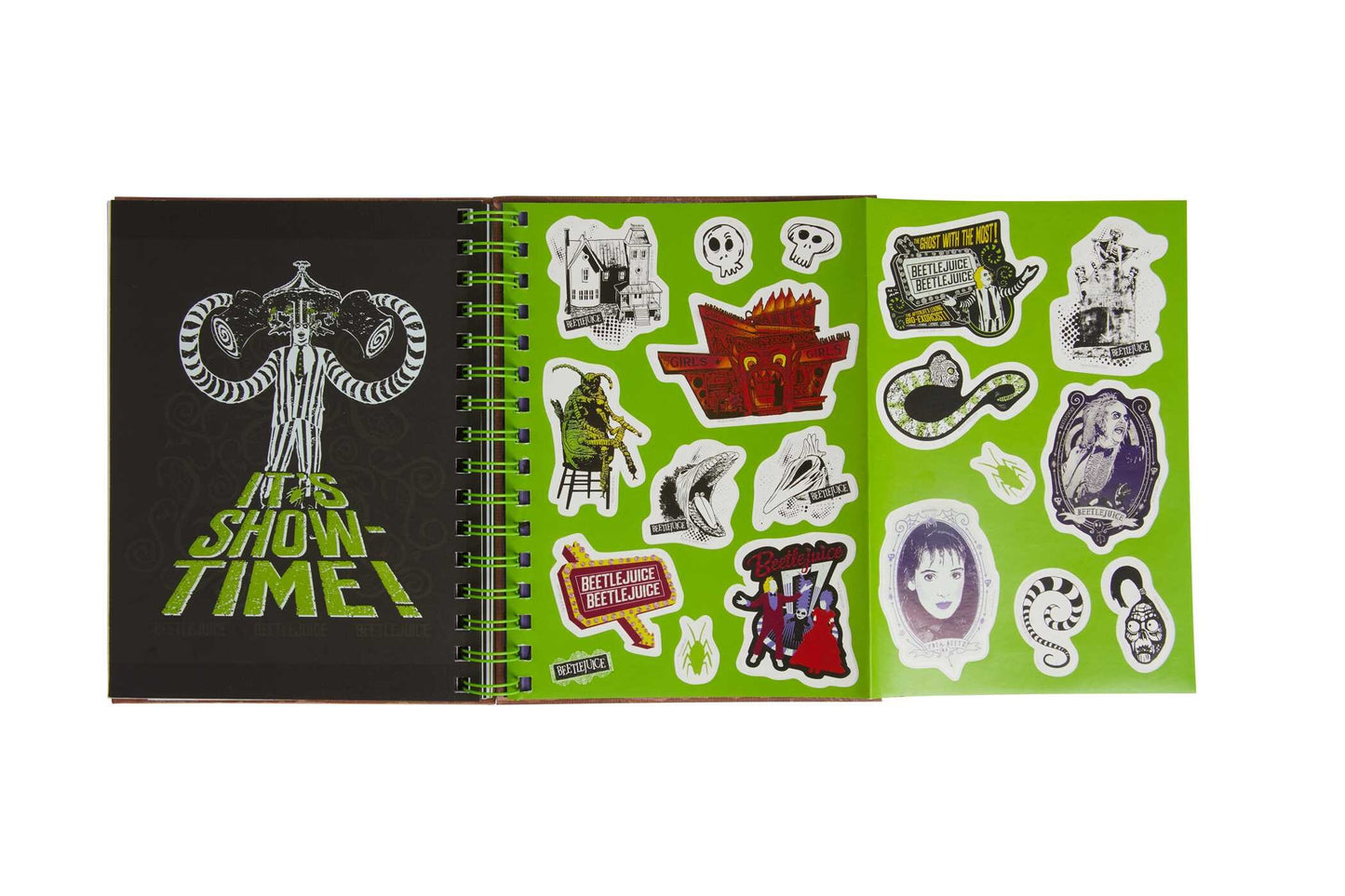 Handbook For the Recently Deceased ☆ Beetlejuice Spiral Bound Notebook
