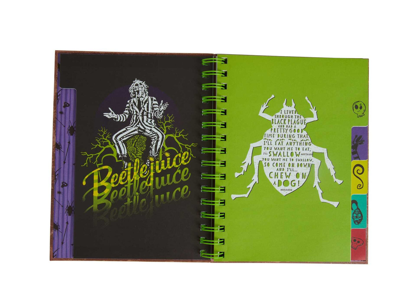 Handbook For the Recently Deceased ☆ Beetlejuice Spiral Bound Notebook