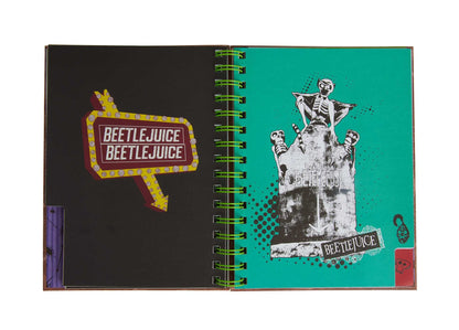 Handbook For the Recently Deceased ☆ Beetlejuice Spiral Bound Notebook