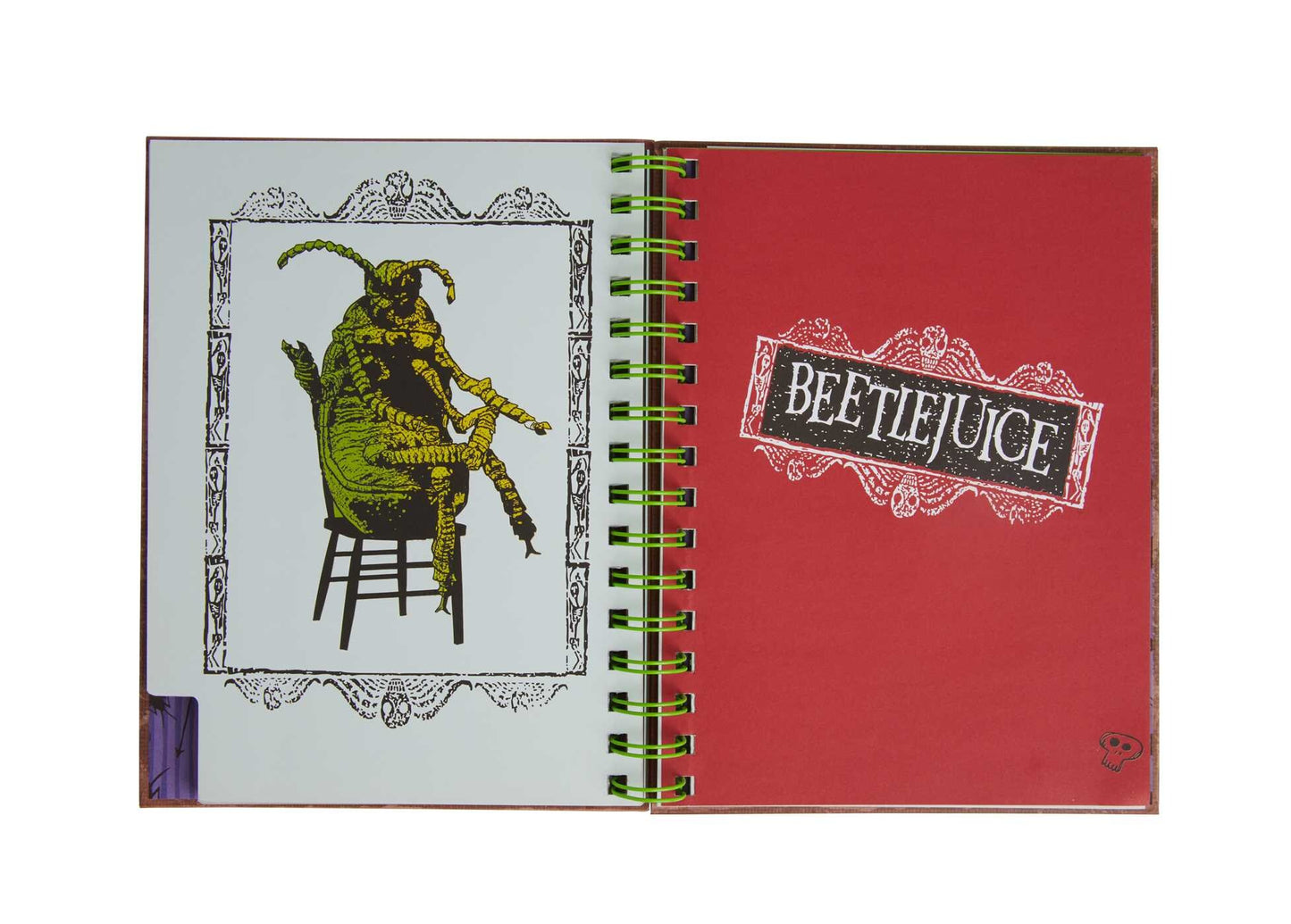 Handbook For the Recently Deceased ☆ Beetlejuice Spiral Bound Notebook