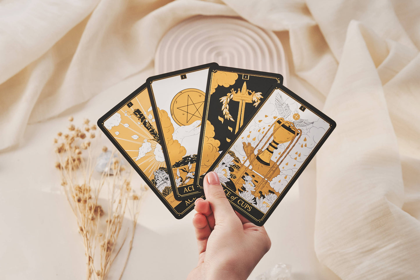 Wyspell Classic Tarot Cards ☆ Gold Edition RWS