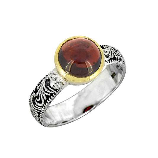 925 Sterling Silver Tiger Eye Gemstone Solitaire Ring