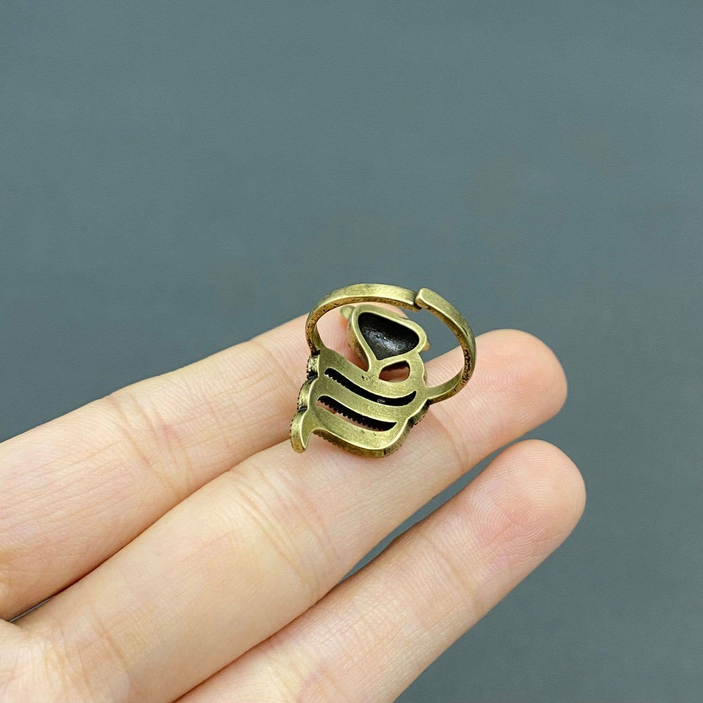 Fox Bronze Adjustable Ring ☆ Vintage Style