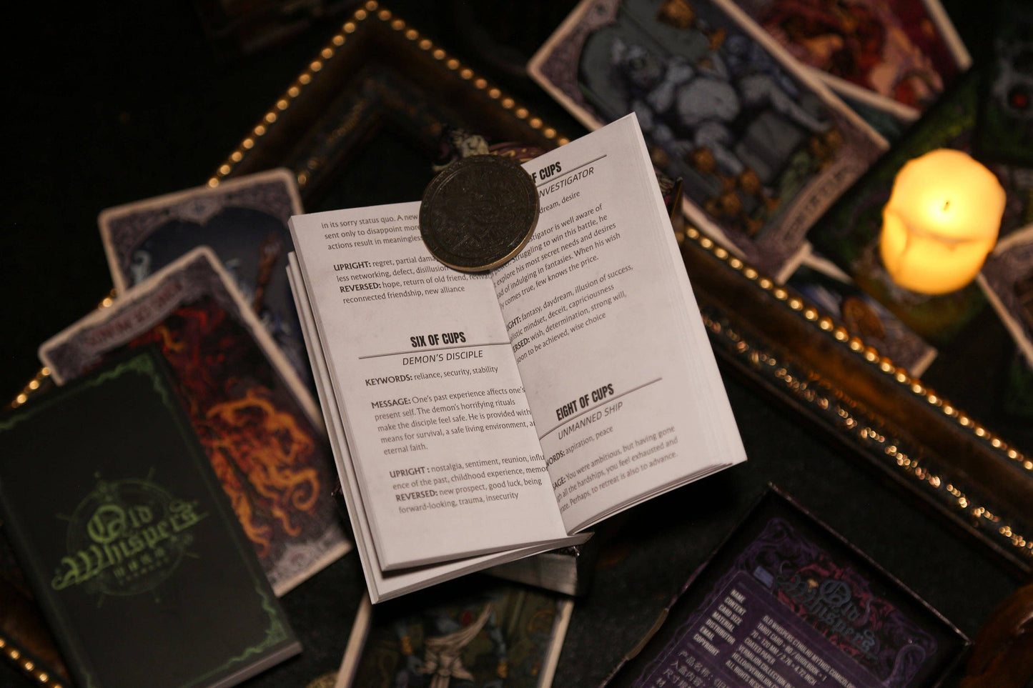 Cthulhu Mythos Comicology (Old Whispers) Tarot