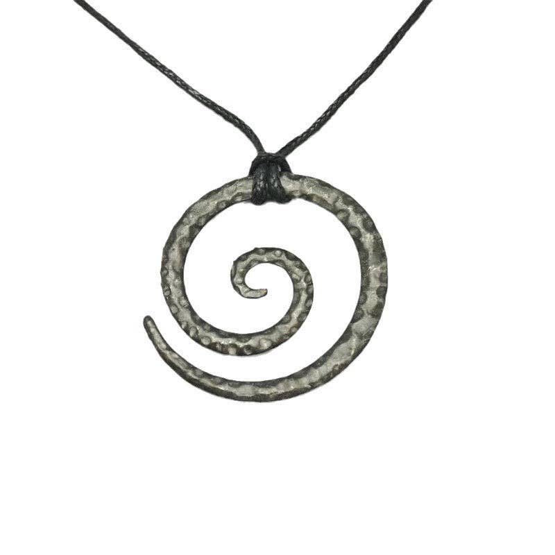 Eldritch Spiral Amulet Necklace