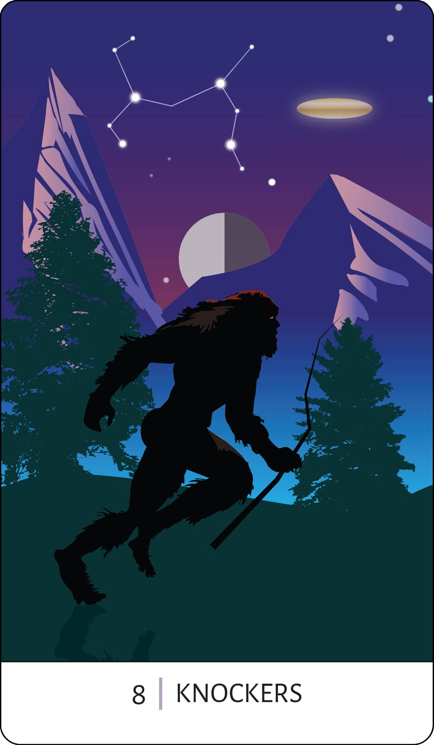 Tarot of the Unexplained: 78 Cards & Guide: Cryptids, Ghosts