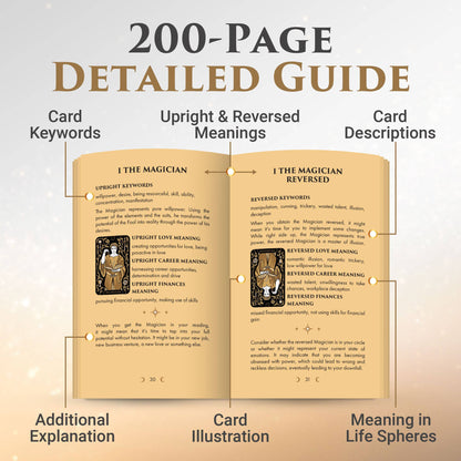 Starlight Tarot Cards ☆ Gold Edition