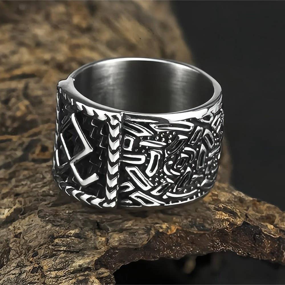 Twin Peaks ☆ Owl Cave Rune Ring
