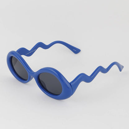 Cartoon Bubble Round Sunglasses