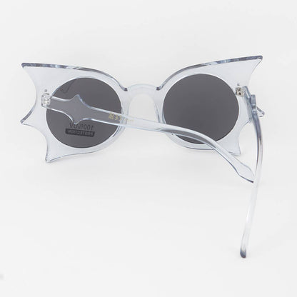 Gothic Morticia Addams Polarized Bat Wing Sunglasses