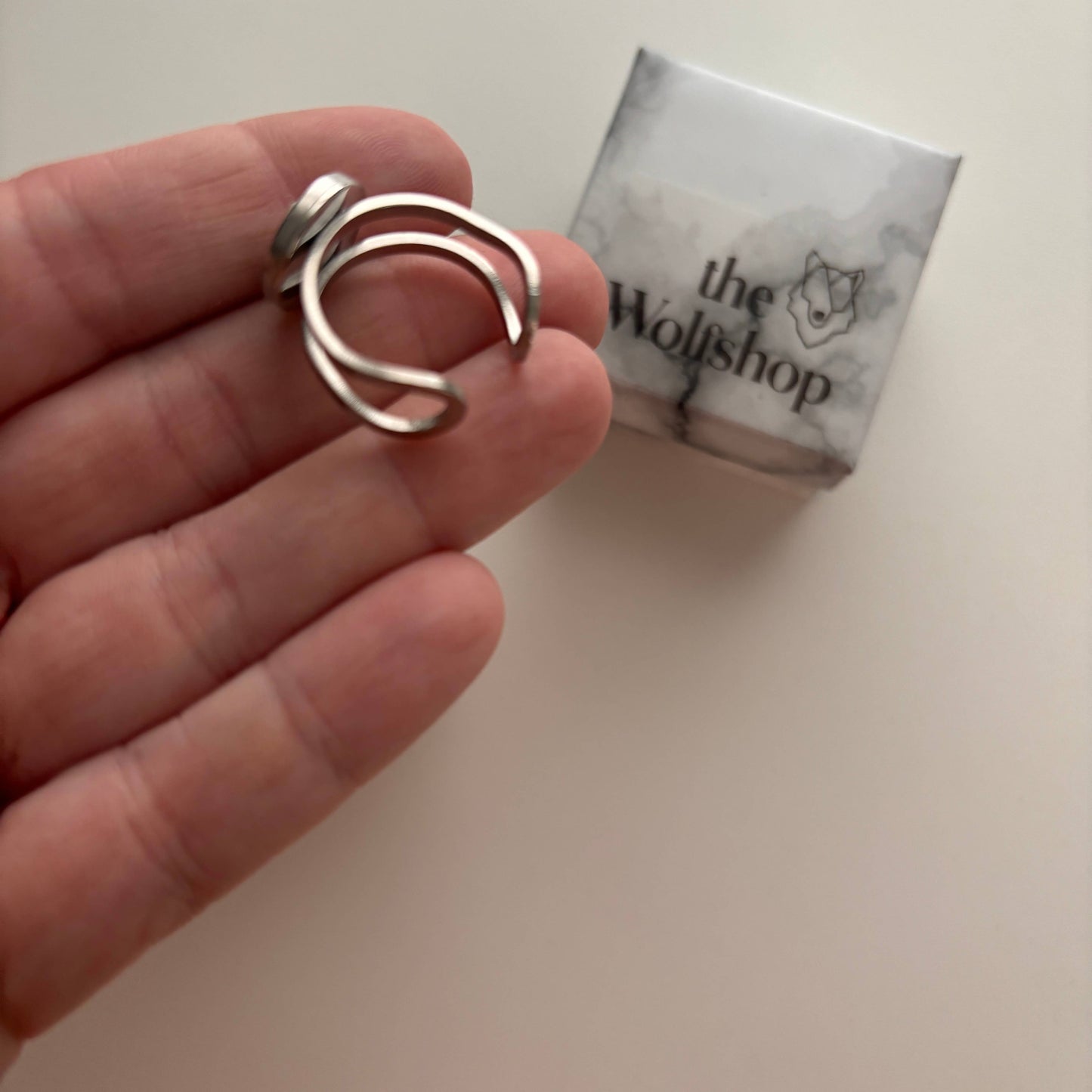 Oddity Ring 🦴 Tiny Raccoon Toe Bone