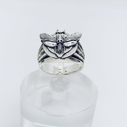 Little Skull Moth Ring