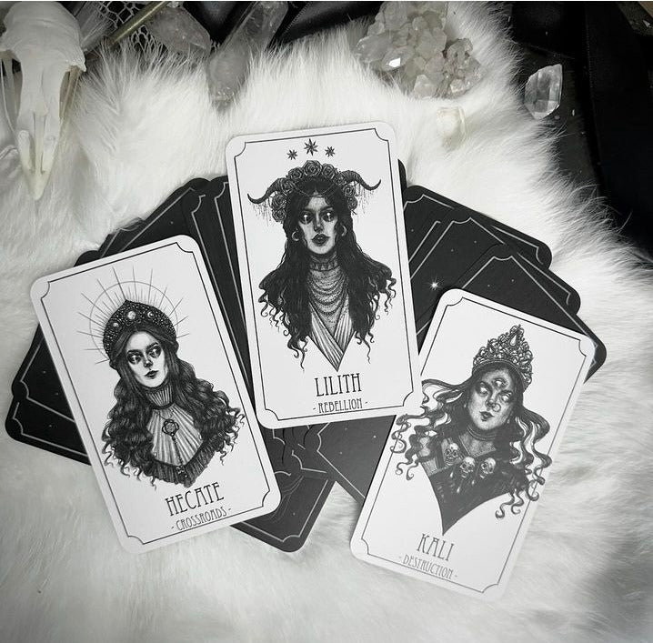 The Dark Goddesses Oracle Deck