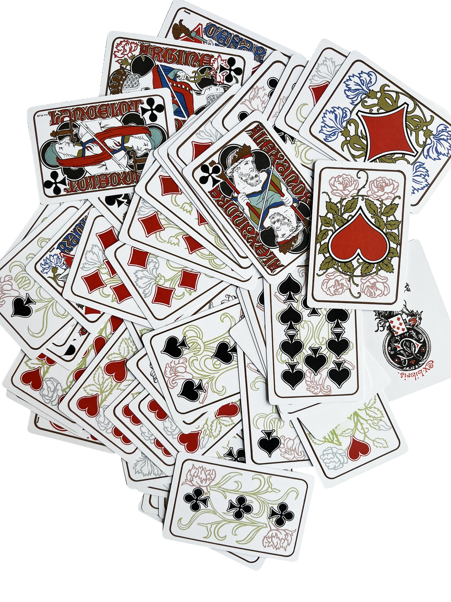 Gaston Quenioux Playing Cards - 1900 Paris Exposition Belle Epoque Deck