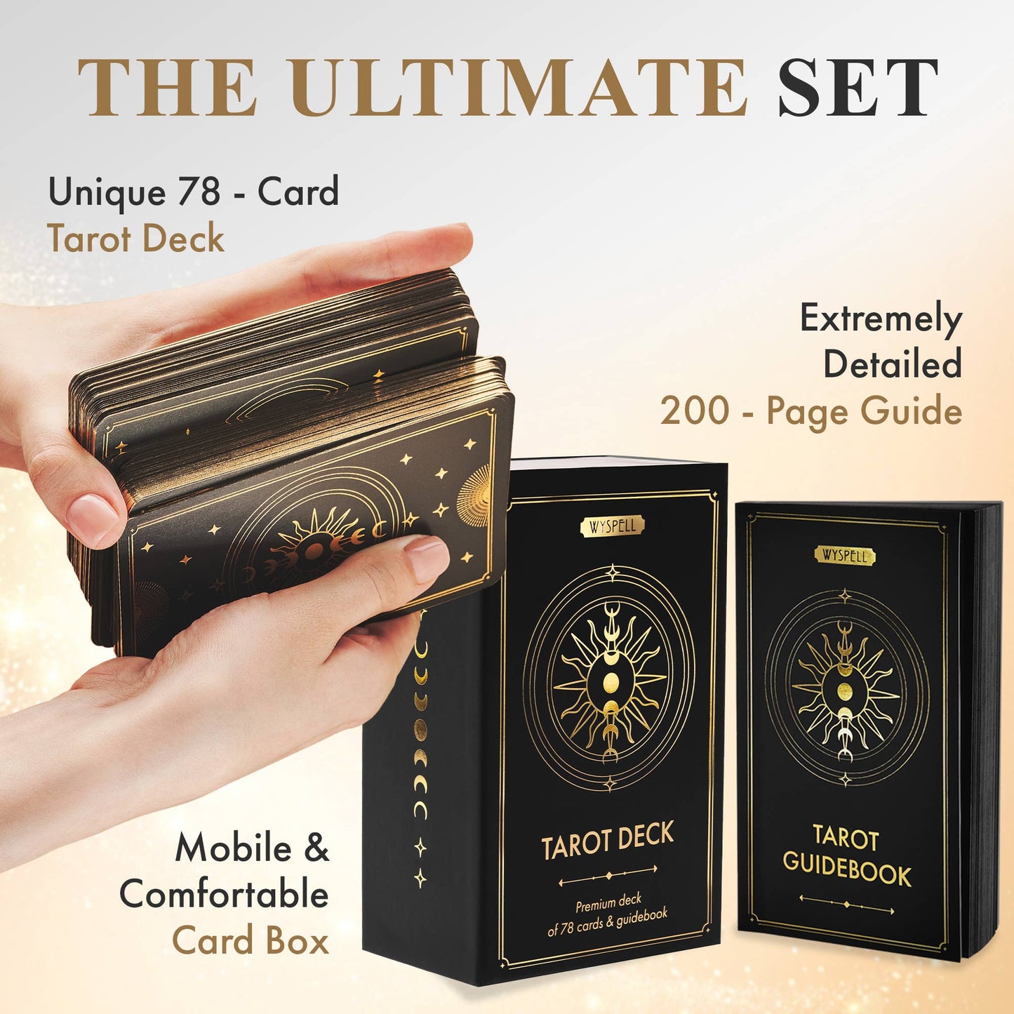 Wyspell Classic Tarot Cards ☆ Gold Edition RWS