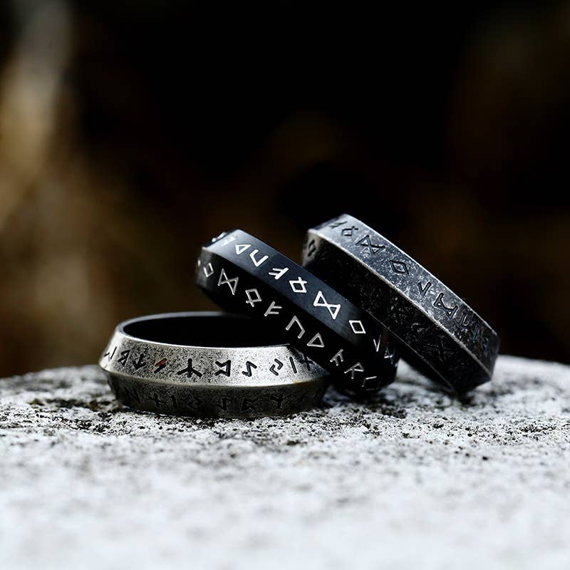 Rune Geometric Ring