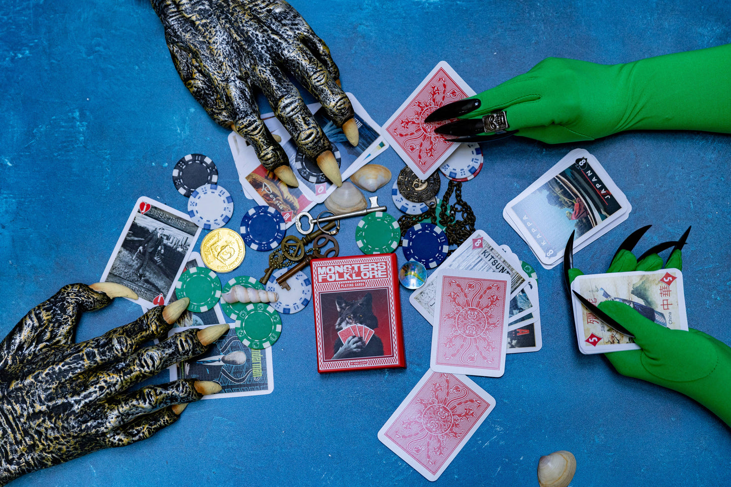 Monsters of Folklore Playing Card Set