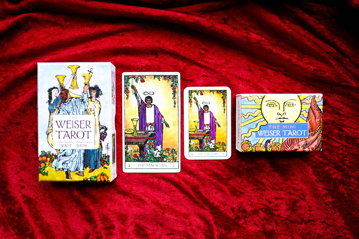 The Mini Weiser Tarot ◇ 78 Full-Color Cards ◇ Mini RWS Deck