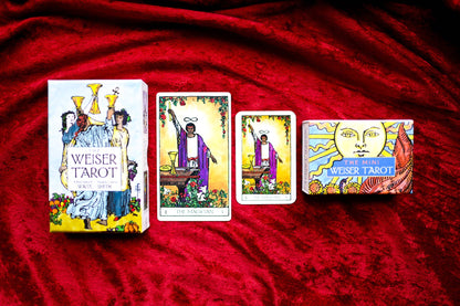 The Mini Weiser Tarot ◇ 78 Full-Color Cards ◇ Mini RWS Deck