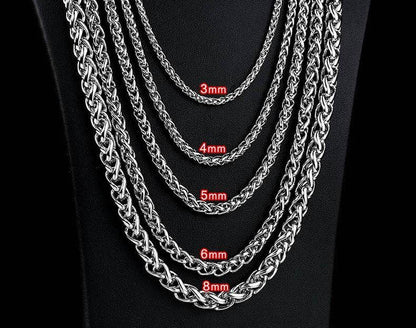 Stainless Steel Clavicle Chain Necklace