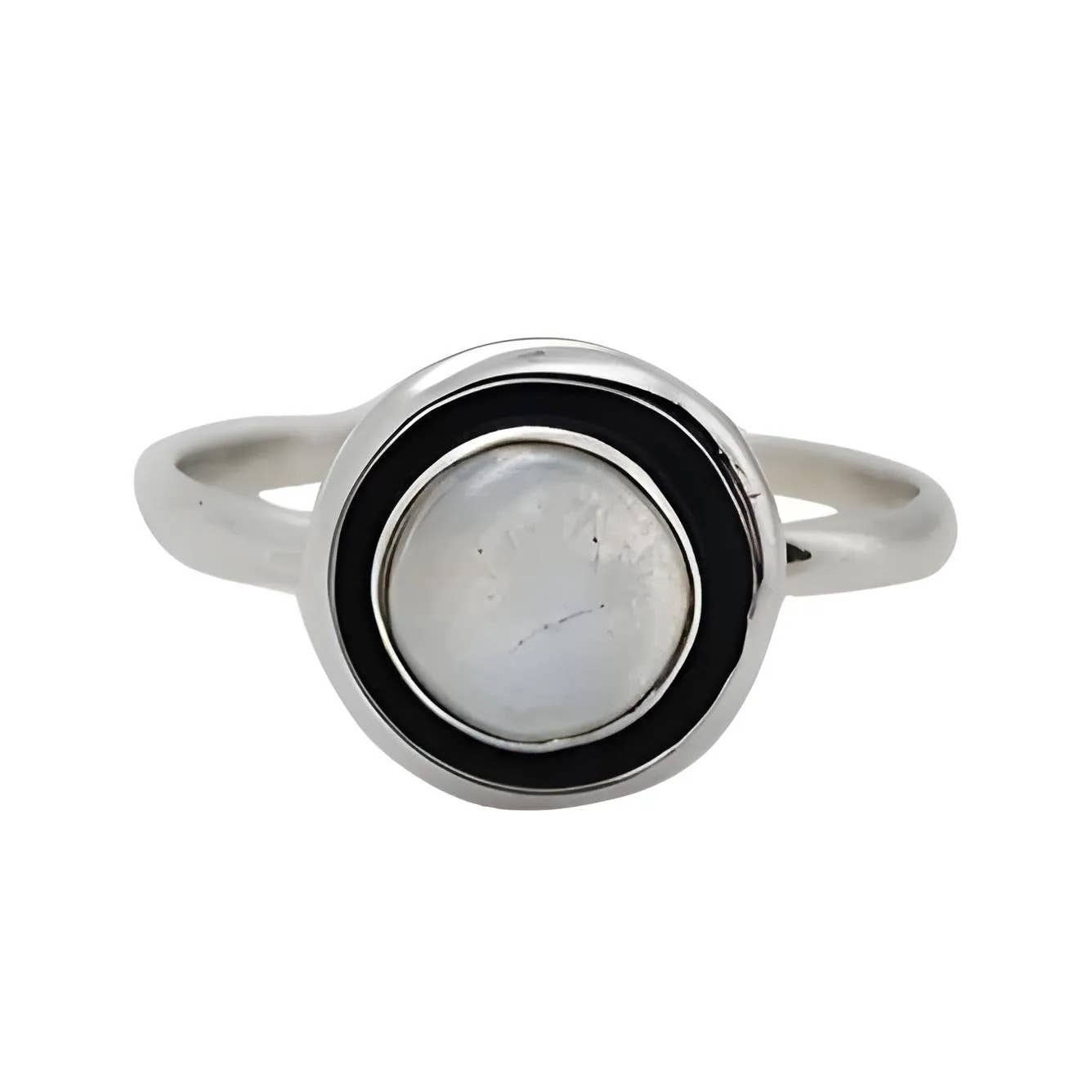 Moonstone Sterling Silver Ring