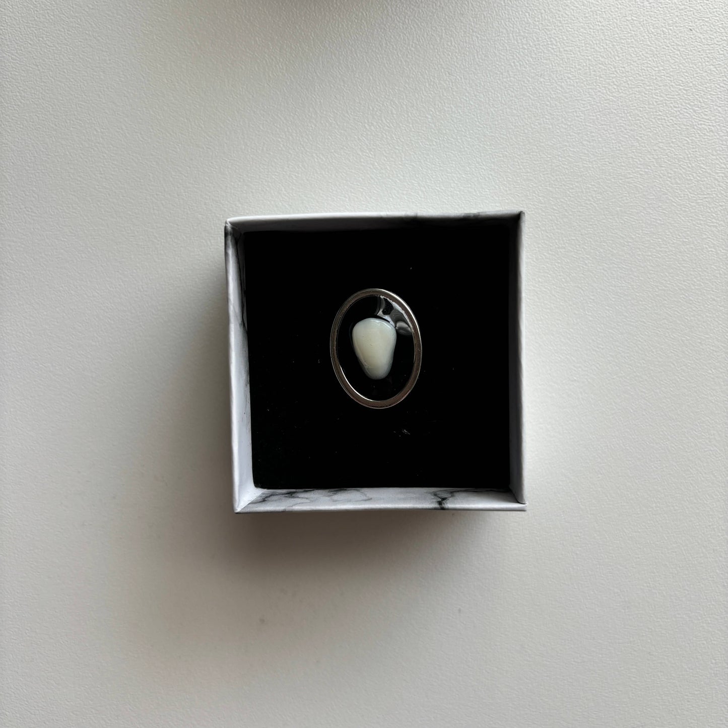 Oddity Ring 🦷 Resin Human Tooth Canine