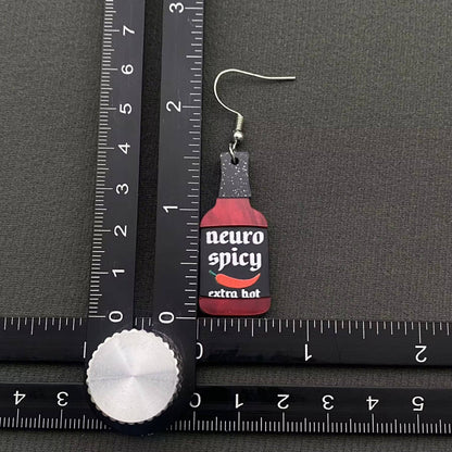 Neuro Spicy Dangle Earrings