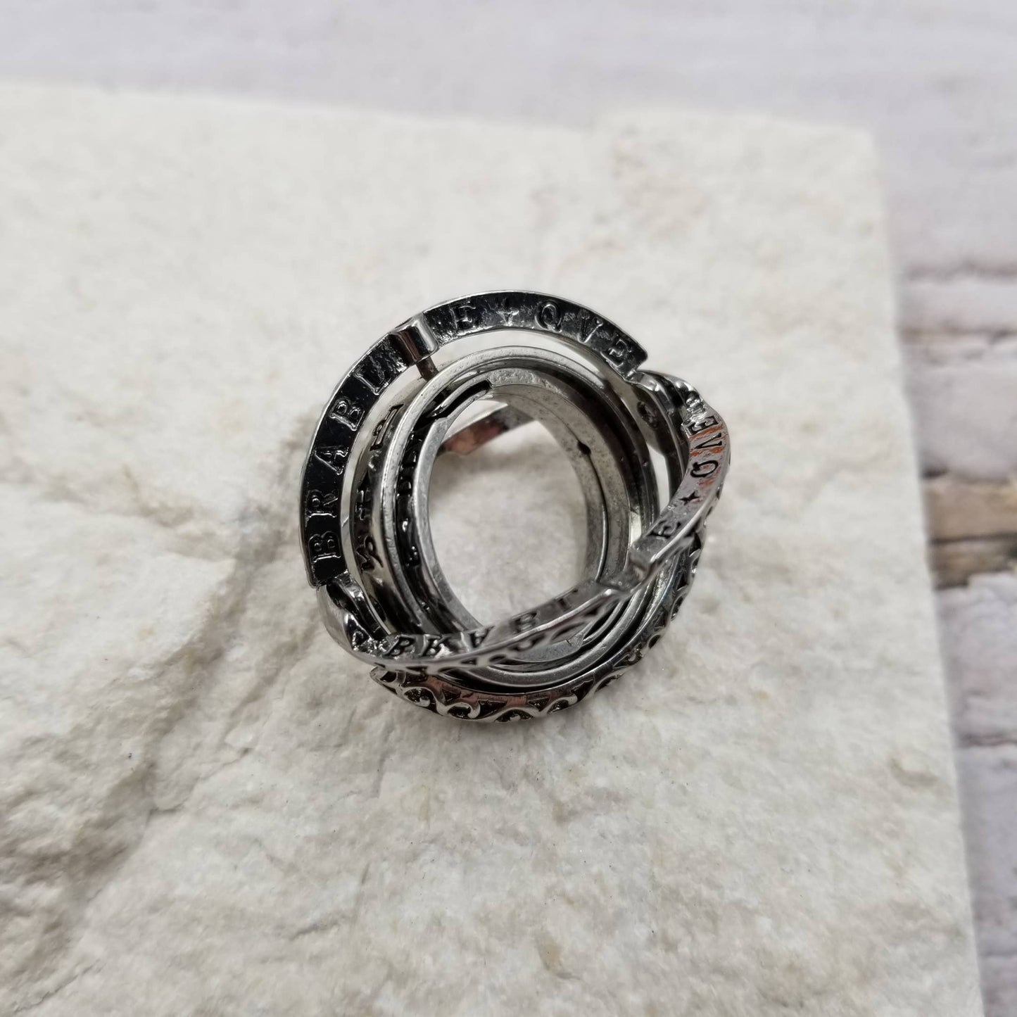 Astronomical Foldable Rotating Magic Fidget Ring