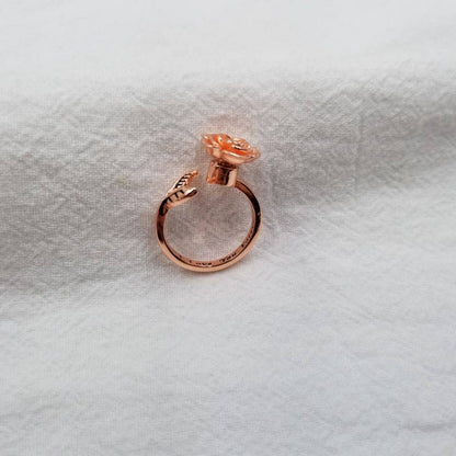 Rose Anxiety Fidget Spinner Ring