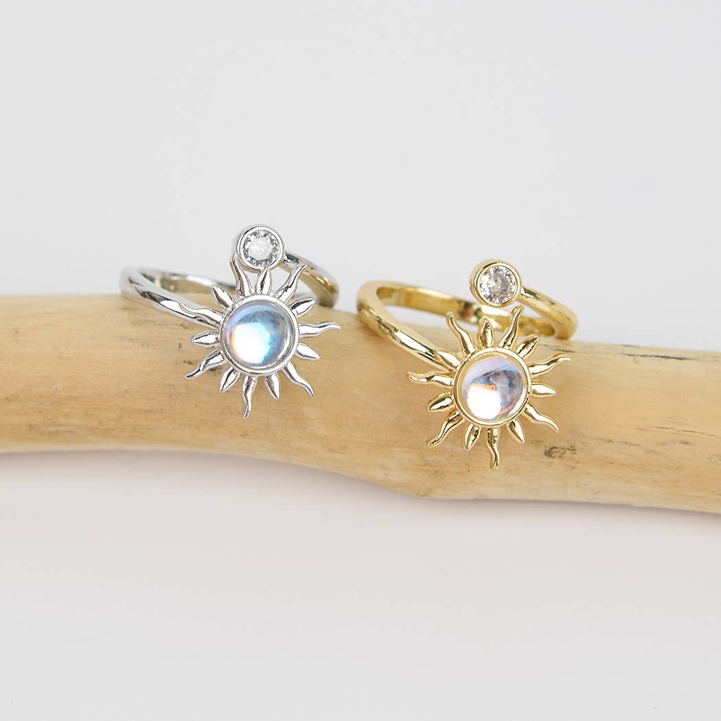 Sunflower Rotating Stress Relief Ring