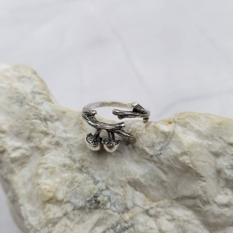 Mushroom Ring ☆ Adjustable