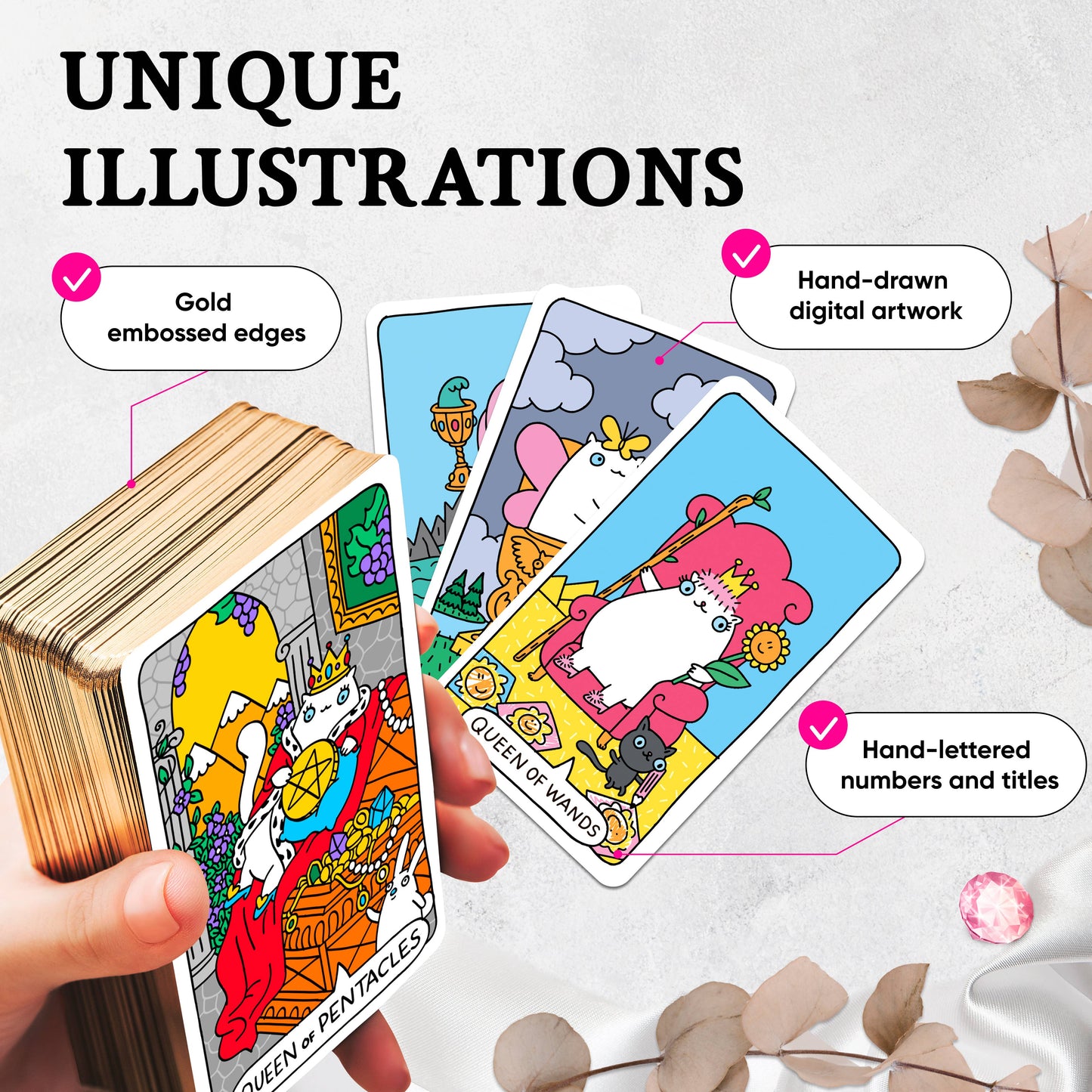 Wyspell Paws Tarot Cards