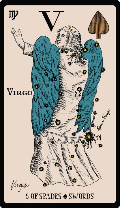 Starlore Arcana: 56 Cards & 128-Pg Book ☆ Astrology Deck