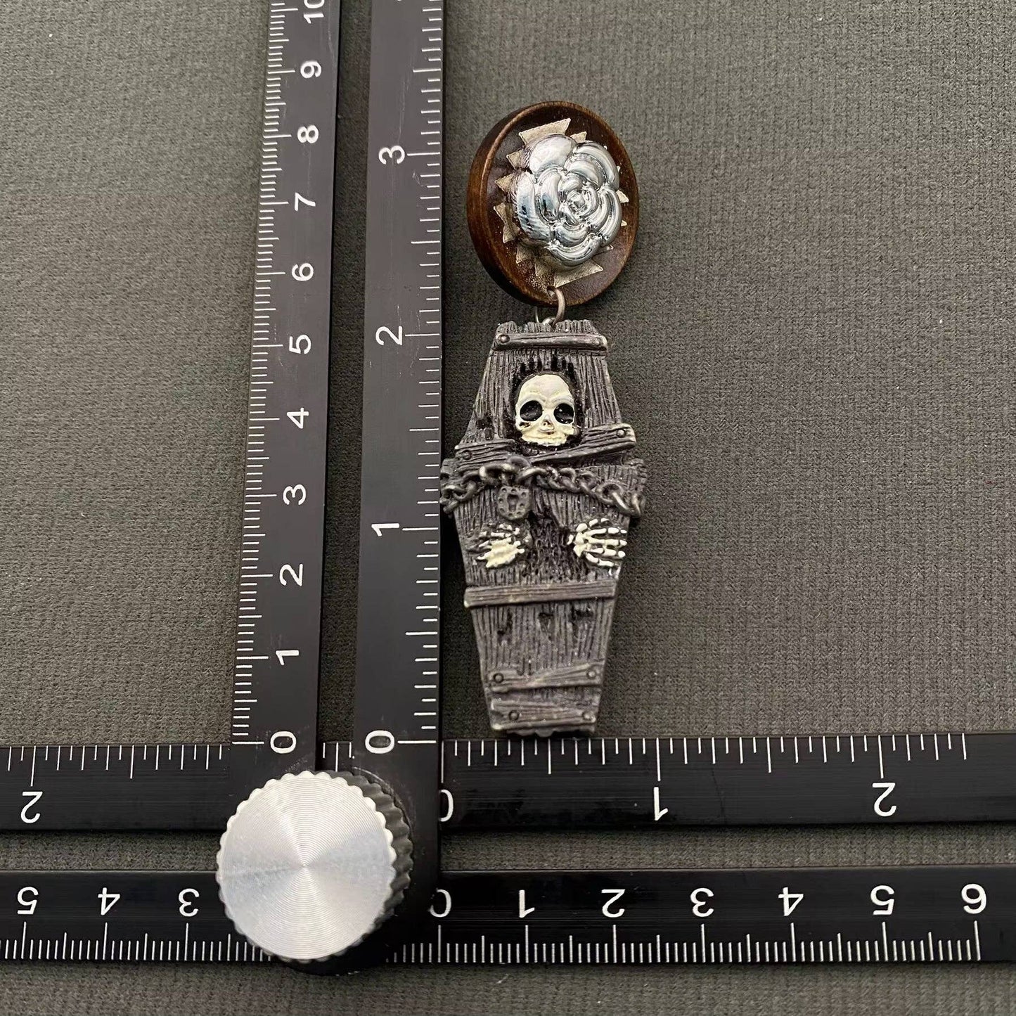Skull & Coffin Earrings