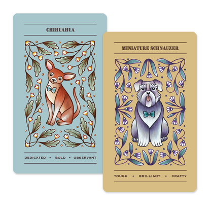 Happy Tails Oracle Dog Deck - Spirit Animal Divination Cards