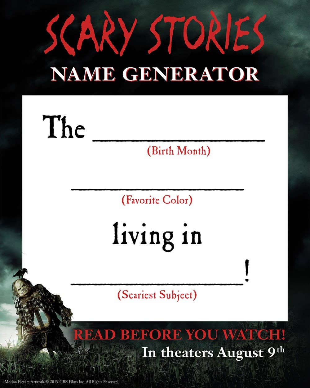 More Scary Stories to Tell in the Dark: Movie Tie-In Edition