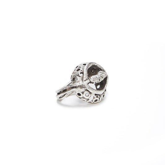 Handmade Open Circle Ring - Silver Plated over Brass