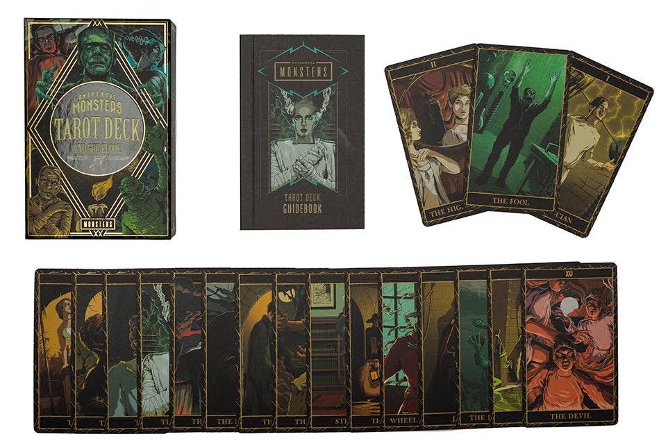 Universal Monsters Tarot Deck and Guidebook