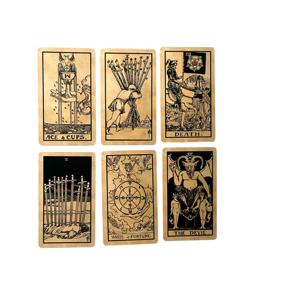 The Tea-Stained Tarot & Guide | LINEN FINISH