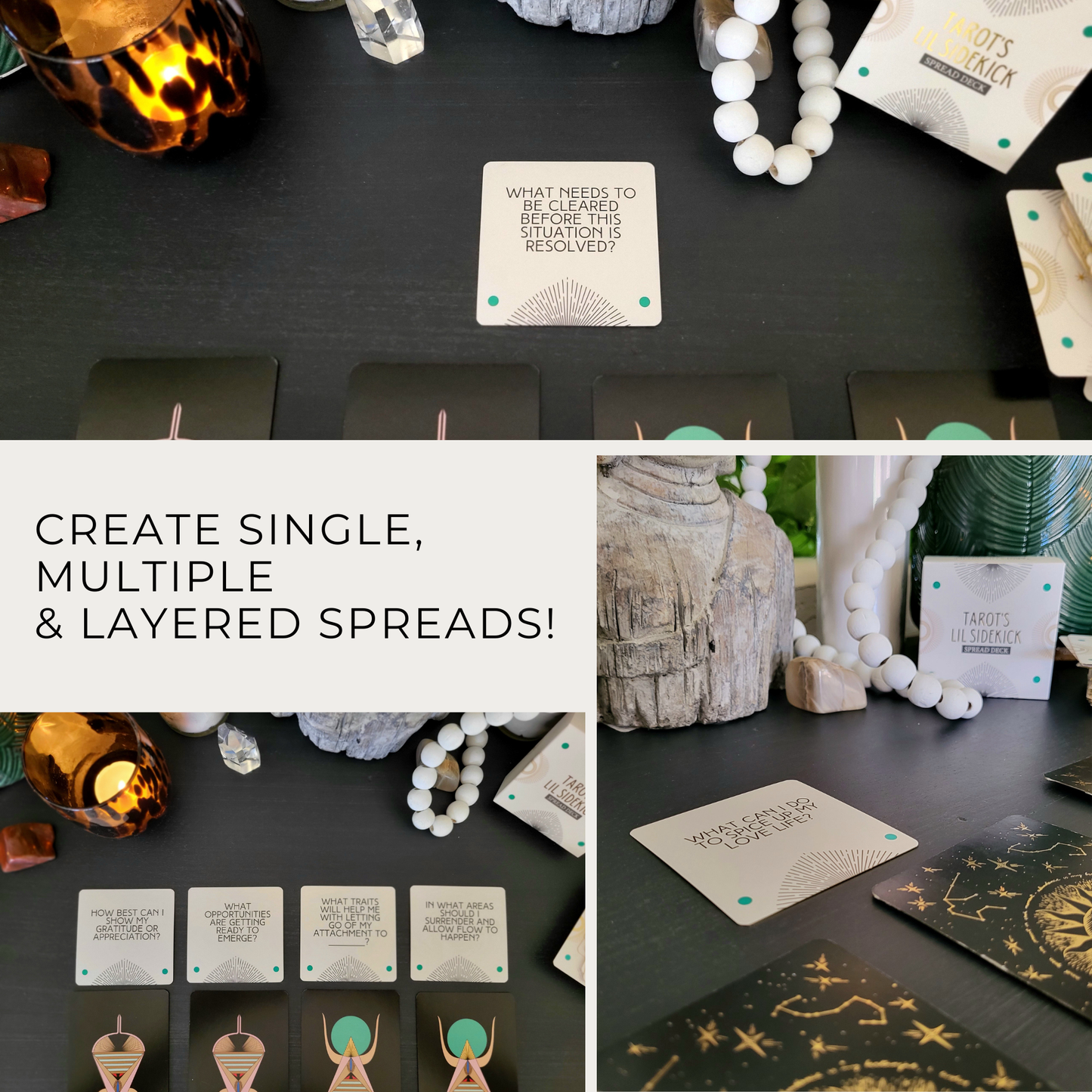 Tarot's Lil Sidekick ☆ Tarot Spread Deck