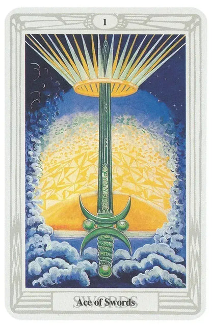Pocket Swiss Crowley Thoth Tarot Deck